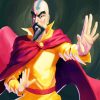 Avatar Tenzin Character paint by numbers