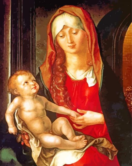 Bagnacavallo Madonna paint by numbers