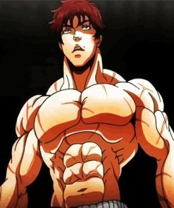 Baki Anime Boy paint by numbers