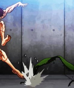 Baki Fighting Mantis paint by numbers