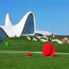 The Heydar Aliyev Center paint by numbers
