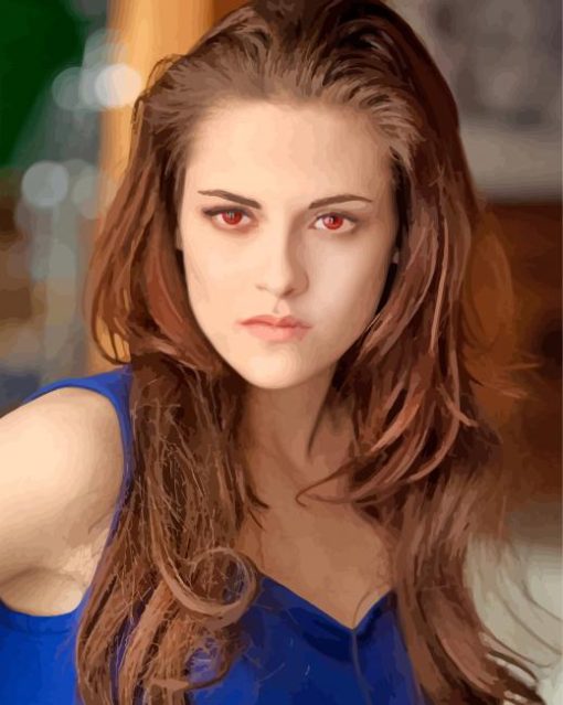 Gorgeous Bella Swan paint by numbers