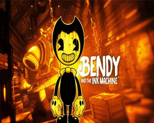 Bendy And The Ink Machine paint by numbers
