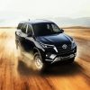 Black Toyota Fortuner paint by numbers