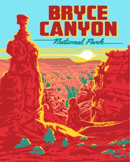 Bryce Canyon National Park paint by numbers