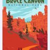 Bryce Canyon Poster paint by numbers