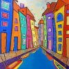 Burano Italy Art paint by numbers
