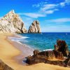 Cabo San Lucas Beach paint by numbers
