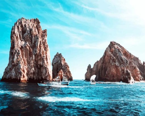 Mexico Cabo San Lucas paint by numbers