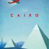 Cairo Pyramids Poster paint by numbers