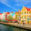 Buildings Caribbean Curacao paint by numbers