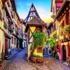 Colmar Beautiful City paint by numbers