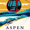 Colorado Aspen Poster paint by numbers