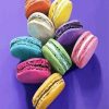 Colored Macarons paint by numbers