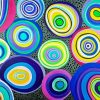 Aesthetics Colorful Circles paint by numbers