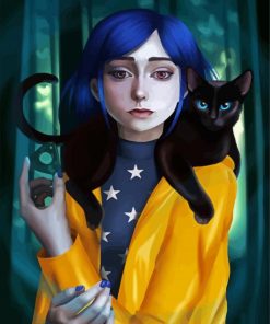 Coraline Jones Character paint by numbers