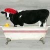Cow In Tub paint by numbers