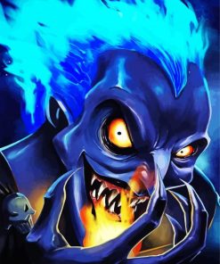 Scary Villain Hades paint by numbers