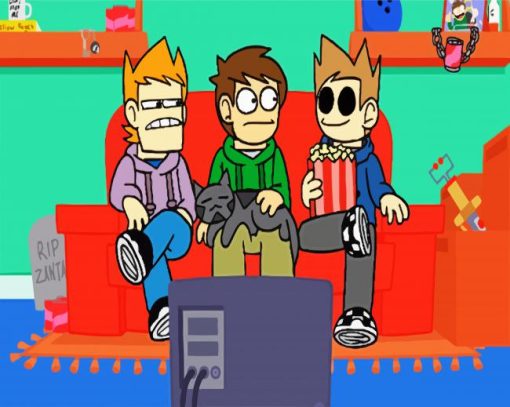 Eddsworld Characters paint by numbers