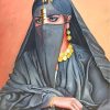 Egyptian Arabian Woman paint by numbers