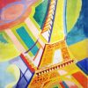 Eiffel Tower paint by numbers