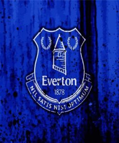Everton Logo Art paint by numbers