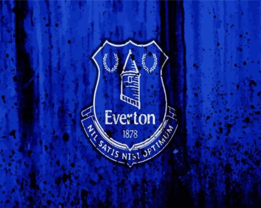 Everton Logo Art paint by numbers