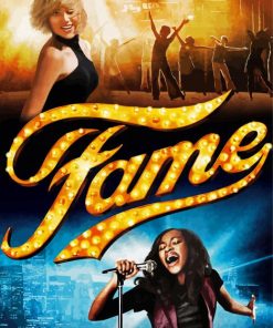 Fame Movie Poster paint by numbers