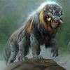 Fantasy Lion Beast paint by numbers