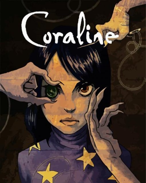 Fantasy Coraline Film paint by numbers