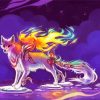 Fantasy Kitsune Fox paint by numbers