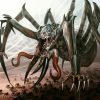 Scary Fantasy Spider paint by numbers