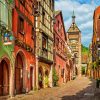 The Beautiful City Colmar paint by numbers