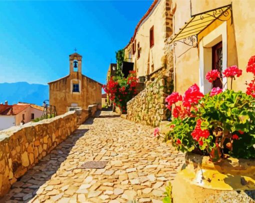 Corsica In France paint by numbers