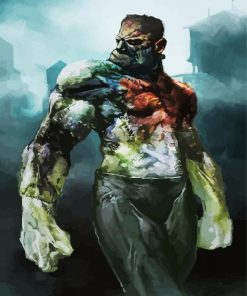 Frankenstein Monster paint by numbers