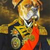 General Dog With Pipe paint by numbers