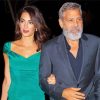 George Clooney And His Wife paint by numbers