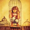 Little Girl In Cage paint by numbers