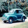 Green Morris Minor Car paint by numbers