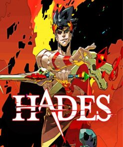 Hades Video Game paint by numbers
