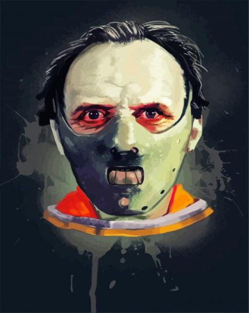 Hannibal Lecter Art paint by numbers