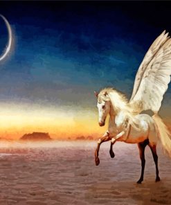 Aesthetic Horse With Wings paint by numbers