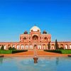Humayun's Tomb New Delhi paint by numbers