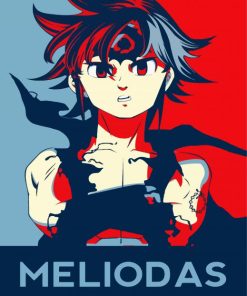 Melodias Illustration Character paint by numbers