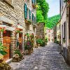 Tuscany Street In Italy paint by numbers