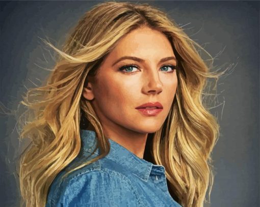The Gorgeous Katheryn Winnick paint by numbers