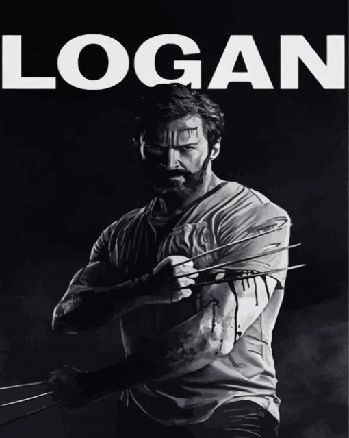 Logan X Men paint by numbers