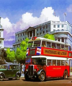 London City Bus paint by numbers
