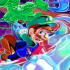 Luigi Character paint by numbers