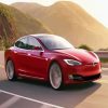 Fantastic Tesla Car paint by numbers